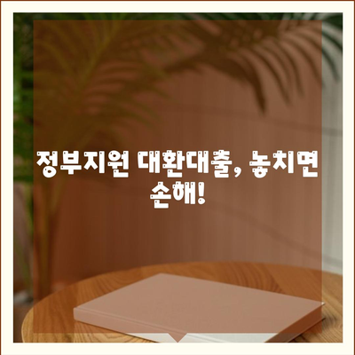 정부지원대환대출