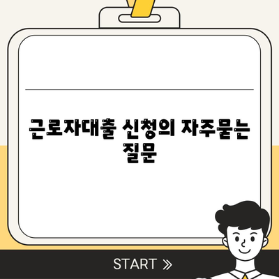 근로자대출 신청