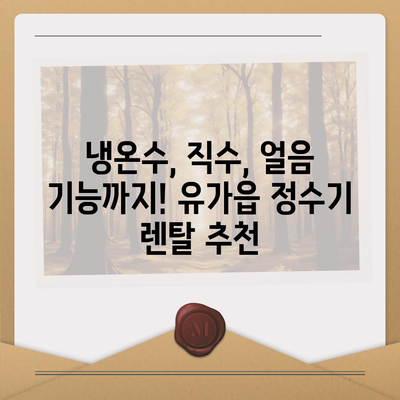 대구시 달성군 유가읍 정수기 렌탈 | 가격비교 | 필터 | 순위 | 냉온수 | 렌트 | 추천 | 직수 | 얼음 | 2024후기