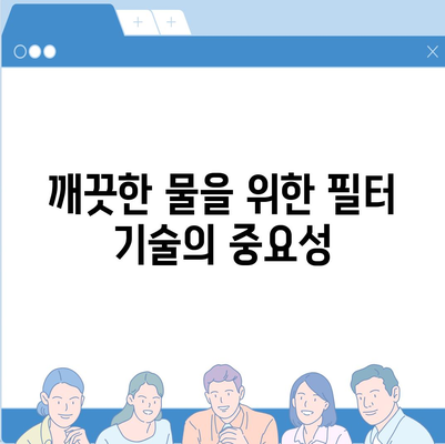 직수얼음정수기 여과의 위력 | 깨끗하고 안전한 물의 무한한 선택권