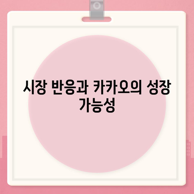 카카오계열사 매각과 주가 전망 분석