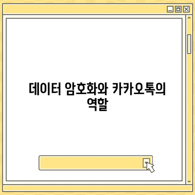 카카오톡 pc버전 보안