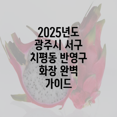 2025년도 광주시 서구 치평동 반영구 화장 완벽 가이드