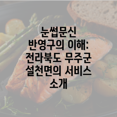 눈썹문신 반영구의 이해: 전라북도 무주군 설천면의 서비스 소개