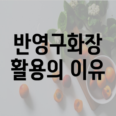 반영구화장 활용의 이유