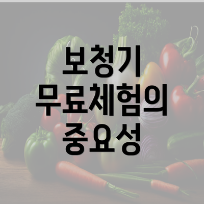 보청기 무료체험의 중요성