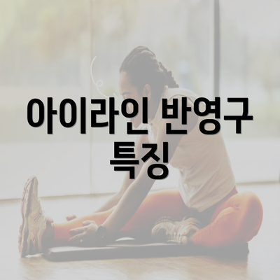 아이라인 반영구 특징