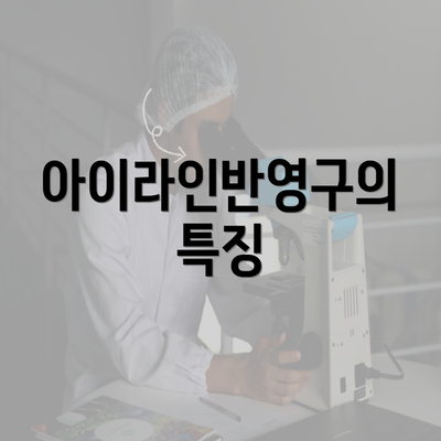 아이라인반영구의 특징