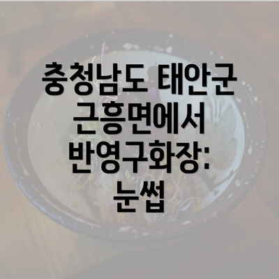 충청남도 태안군 근흥면에서 반영구화장: 눈썹